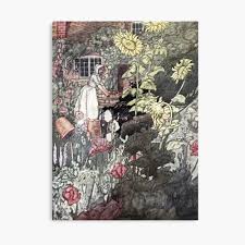 Digitized at 78 revolutions per minute. The Poor Man S Garden By Charles Robinson Framed Art Print By Vintage Art Redbubble