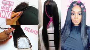 100% human hair wigs/mono/lace,+5 coupon. How To Make A Wig With A Lace Closure And Bundles Very Detailed From Start To Finish Wig Tutorial Youtube