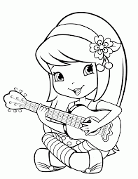 Strawberry shortcake coloring pages for kids and parents, free printable and online coloring of strawberry shortcake pictures. Coloring Pages Of Strawberry Short Cake Coloring Home