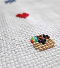 This bands in the free read my tea leaves cross stitch pattern were inspired by the tea leaf quilt block pattern. How To Instagram Inspired Cross Stitch Buttons Make