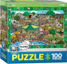 Design your own custom puzzle from zazzle! A Day At The Zoo 100 Jigsaw Puzzle At Eurographics