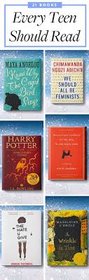 21 Books Every Teenager Should Read Purewow Nonfiction Fiction Books Books Books For Teens Good Books