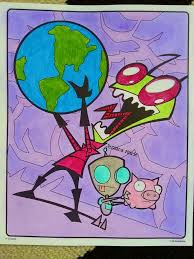 90s Nickelodeon Painting 90s Nostalgia In 2020 Cartoon Painting Crayola Art Nickelodeon 90s