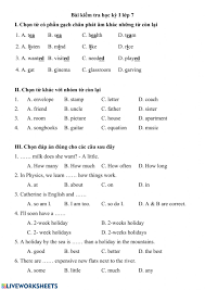 These english grade 7 exercises worksheets were designed as pdf format so that you can print and photocopy easily for your students or classes. Mid Term Test Grade 7 Worksheet