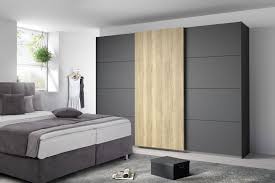 Schlafzimmermöbel online kaufen » otto.de möbel für dein schlafzimmer schlafzimmer komplett ratenkauf & kauf auf rechnung aufbauservice! Rauch Halifax Kleiderschrank Grau Metallic Eiche Mobel Letz Ihr Online Shop