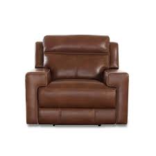 Modern Power Recliner Top Grain Leather Armchair Jerome S Leather Reclining Sectional Reclining Sectional Leather Armchair