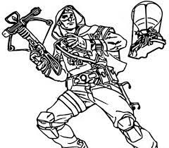 I used to watch the cartoon all the time as a kid. Coloring Page Fortnite Chapter 2 Season 6 Agent Jones With His Crossbow 14