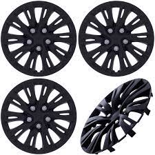 Cover Trend Set Of 4 Matte Black Hub Caps Fits 16 Inch Wheel Cover Hubcaps Covers Cap Read More At The Image Link This 16 Inch Wheels Hub Caps Wheel Cover