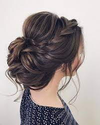 Wedding Updos For Medium Length Hair Wedding Updos Updo Hairstyles Prom Hairstyles Updos H Medium Length Hair Styles Updos For Medium Length Hair Hair Styles