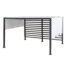 Channel 4's head judge & founder of shed of the year andrew wilcox has worked to help design an impartial judging system for whatshed. Style Selections Vikki Pergola 10 X 12 Steel Aluminum Woodgrain A106002600 Rona