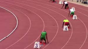 En el suramericano de atletismo. Salida 400 M Andres Herrera Youtube