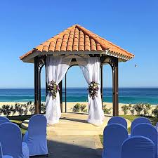 Beachfront Wedding Gazebo At Dreams Los Cabos Dream Los Cabos Beachfront Weddings Gazebo Wedding