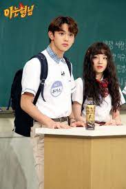 I didn't know what lucas said but he was definitely teasing yuqi,. La On Twitter It Was The First Time Yuqi And Lucas Meet Each Other Before They Both Get Casted For Keep Running