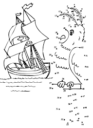 Coloriage bateau de pirate en ligne gratuit a imprimer coloriage d un grand bateau pirate voguant sur la mer Coloriages De Pirates A Imprimer Galerie Photo Pirates Corsaires