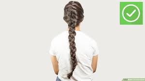 Triple french braid double waterfall ponytail. How To French Braid 14 Steps With Pictures Wikihow