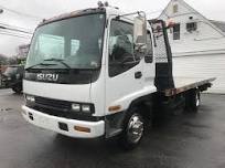2001 Isuzu Cab Over Diesel Rollback/Wrecker Commercial 2 Car Tow Truck  Manual Shift 6 Speed Trans