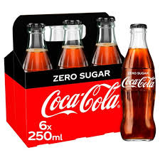 Coca Cola Zero 6x250ml Tesco Groceries