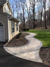 Backyard landscaping ideas with pavers. 20 Front Yard Paver Ideas Magzhouse