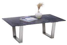 Couchtisch In Grau Edelstahlfarben Online Kaufen In 2020 Couchtisch Couchtisch Grau Tisch