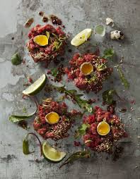 Asian Steak Tartar Liselotte Forslin And Jens Dolk Photo Ulrika Ekblom Food Photography Steak Tartare Food Asian Beef