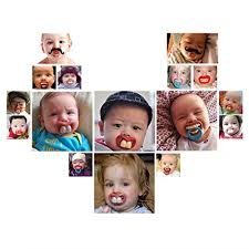 Buy 3pcs Cute Kissable Mustache Pacifier For Babies Funny Lips Baby Pacifiers Bpa Free Latex Free Online In Poland B07cl1nz6k