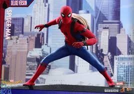 Hot Toys Spider Man Deluxe Version Sixth Scale Figure Spiderman Hot Toys Spider Man Homecoming 2017