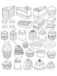 All you need is photoshop (or similar), a good photo, and a couple of minutes. Free Coloring Page Coloring Adult Cupcakes And Little Cakes Delicious Little Cupcakes And Other Appetizing Desserts Art Worksheets Art Handouts Doodle Art