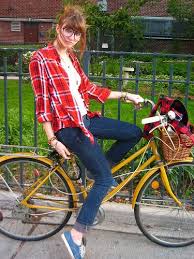 5 13 by it girl rag doll via flickr nice bike 自転車ガール サイクリスト ファッション