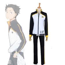 Re:Zero kara Hajimeru Isekai Seikatsu Subaru Natsuki Sportswear Cosplay  Costume | eBay