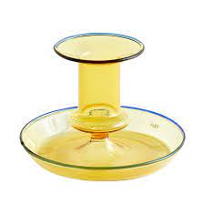 These yellow candle holders can be customized too. Hay Flare Candle Holder Yellow Finnish Design Shop