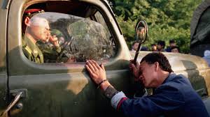 On june 4th, at 1 am, chinese soldiers and police stormed tiananmen square, firing live rounds into the crowd. Memories Of Tiananmen Square The New Yorker