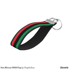Pan African Unia Flag Wrist Keychain Zazzle Com In 2020 Wrist African Keychain
