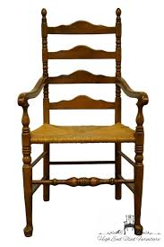 Ethan Allen Antiqued Pine Old Tavern Ladder Back Dining Arm Etsy Dining Arm Chair Windsor Dining Chairs Tavern
