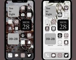 72 App Icons Iphone Ios 14 Customisable Apple Homescreen Etsy App Icon Iphone Apps App Icon Design