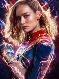 Didn't know Captain Marvel (Carol Danvers) could travel through collapsing  Black Holes ..!!! 💥✨