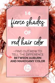 Below, christine revealed the best shade of. 14 Different Shades Of Red Hair Color The Difference Between Them All Shades Of Red Hair Red Hair Color Hair Color Purple