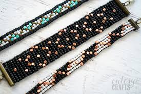 It's a simple and powerful web tool to bring your imagination into life. How To Make Bead Loom Bracelets With Free Bead Loom Bracelet Patterns Cutesy Crafts