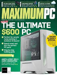 This build can game in 1080p with no compromises with its amd ryzen 5 home computing at a glance: Maximum Pc Magazine 2020 12 08