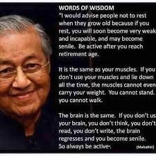 From all of us at payhalal #drm94 #tunm94 #tundrmahathir @pmomalaysia @matrade pic.twitter.com/7uk7l9wji1. Inspirational Words Of Mahathir Mohamad Pm Of Malaysia Inspirational Words Inspirational Quotes Pictures Words