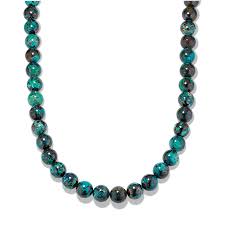 Green Chrysocolla Bead Necklace