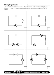 Schools Science Clips Changing Circuits Worksheet Circuit Science Electricity Science Worksheets