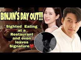 Hyun bin and son ye jin are officially the first celebrity couple of 2021!in response to the earlier 'dispatch' exclusive report, hyun bin's label… Binjin S Day Out Sighted Eating At A Restaurant