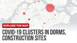 Other case linked to past infections Covid 19 Cases At Dormitories Construction Sites And Other Linked Clusters