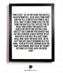 Pink Floyd S Wish You Were Here Words Quotes Words Of Wisdom