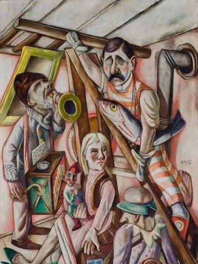 Max Beckmann - 1884-1950 - German Artist - Portrait - Painting - Draftsman - Sculptor - Writer - Expressionism - Cubism - New Objectivity - Modern Art - Printmaker - Painter