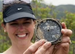 Daughter of fallen airman visits where Dad died