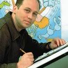 Mike Judge in the mid-1990s, with Beavis and Butthead. He went