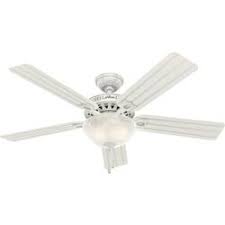 Hunter® riverstone 42 matte silver indoor/outdoor led ceiling fan. Outdoor Ceiling Fans At Menards