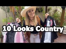 10 Looks Moda Country PARA QUANDO VC NÃO SABE O QUE USAR - Vida de Cowgirl