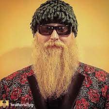 Billy Gibbons Zz Top Lookalike Wig Hat Billy Gibbons Beard Illustration